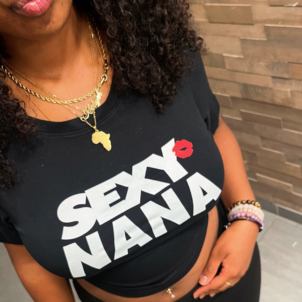 SEXY NANA CROP NOIR